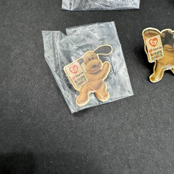 TY MCDONALD'S SPECIAL EDITION TEENIE BEANIE BABY CREW PIN SET 1998 ~ 7 PIN SET - Picture 4 of 9